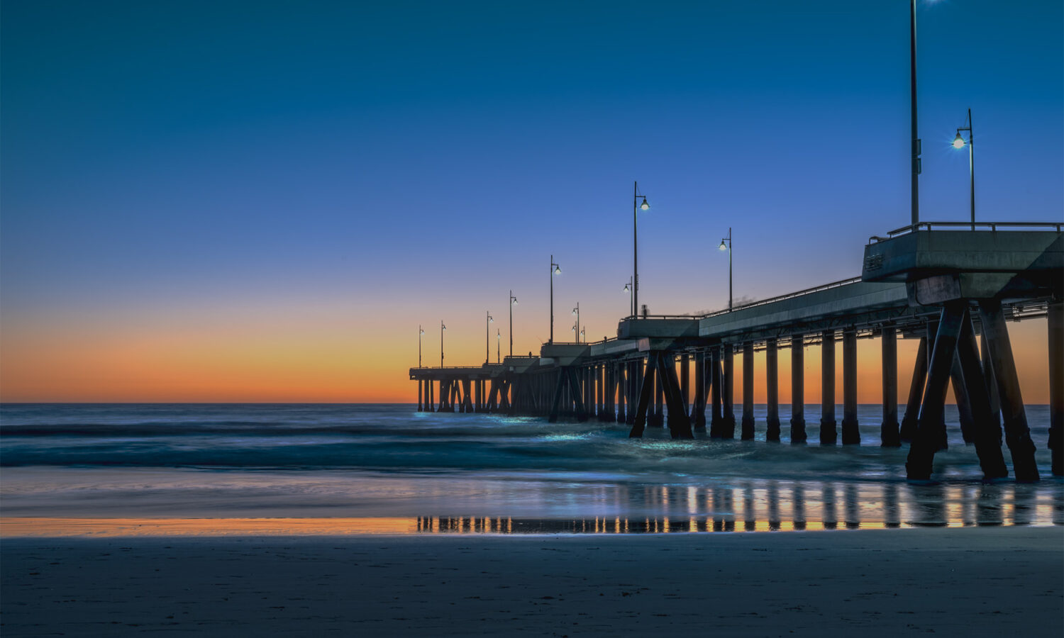 Sunset venice pier 2