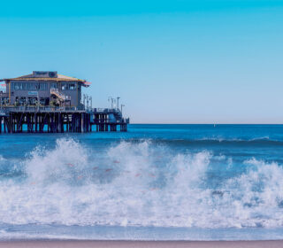 SANTA MONICA PIER. s